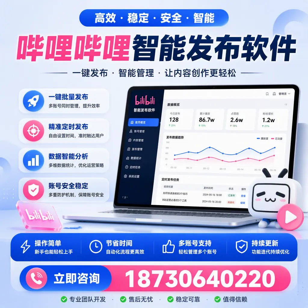如何在 贵港 制定有效的哔哩哔哩智能发布策略